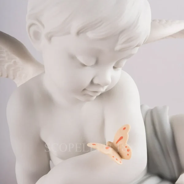 lladró angelical moments porcelain figurine