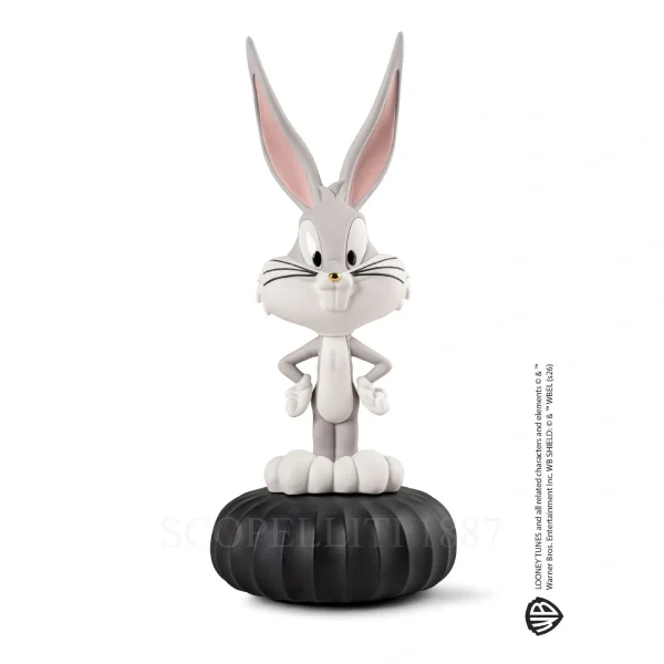 lladró bugs bunny porcelain sculpture in limited edition