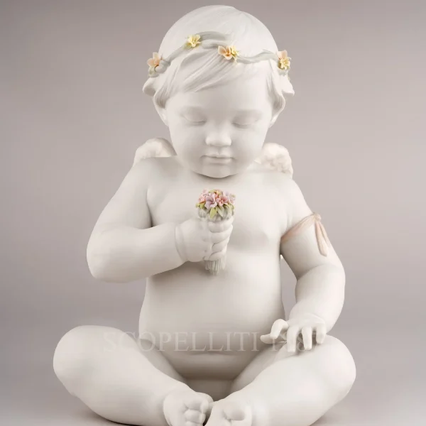 lladro celestial angel figurine