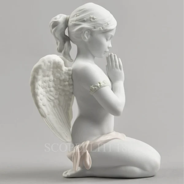 lladro heavenly prayer angel figurine