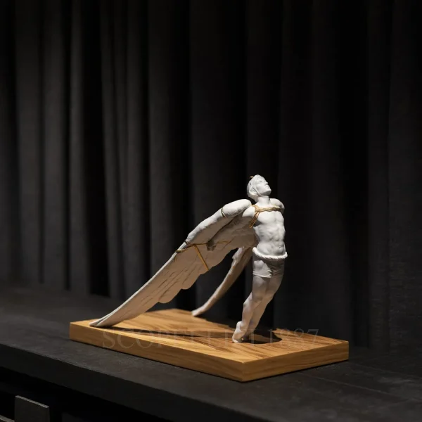 lladró icarus porcelain figurine