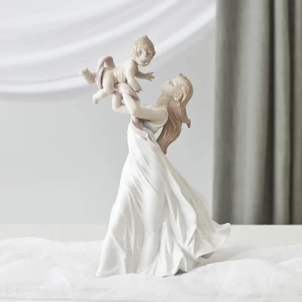 lladro my little sweetie mother figurine