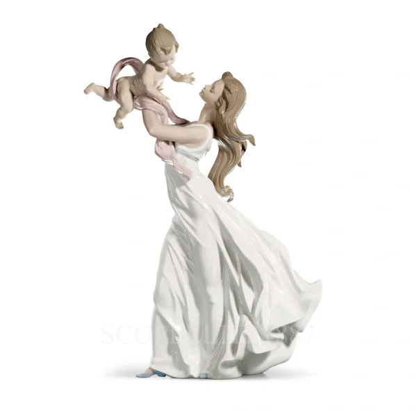 lladró my little sweetie mother porcelain figurine