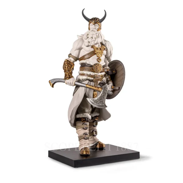 lladró odin porcelain sculpture