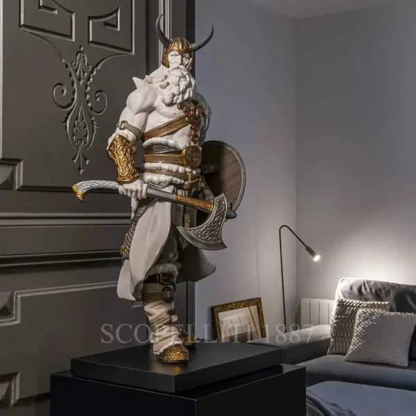 lladró odin porcelain sculpture