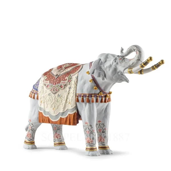 lladró oriens elephant porcelain sculpture limited edition