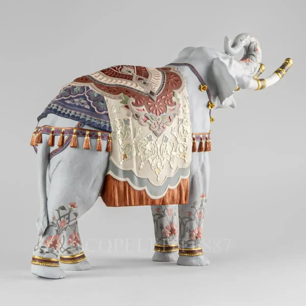 lladró oriens elephant porcelain sculpture limited edition