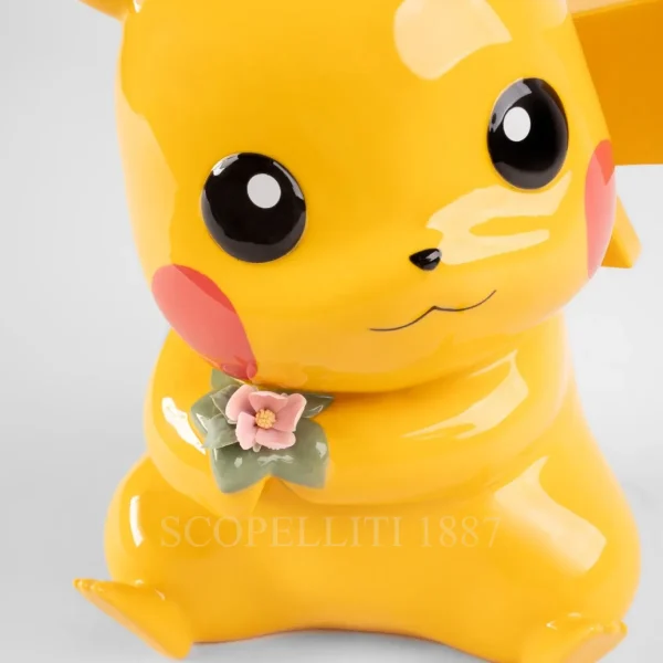 lladró pikachu porcelain sculpture numbered edition