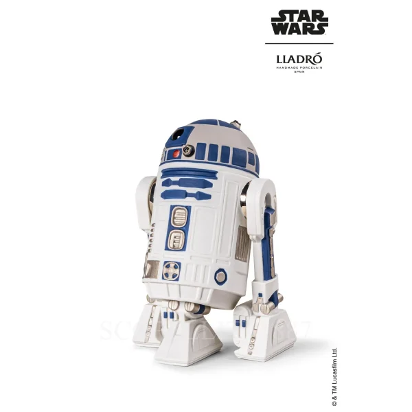 lladró r2-d2 robot porcelain sculpture