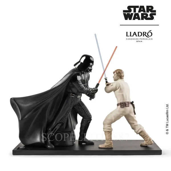 lladró bespin battle porcelain sculpture limited edition