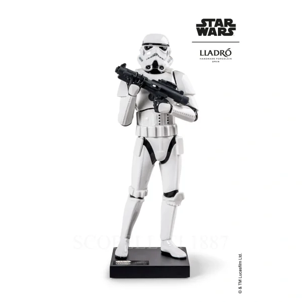 lladró stormtrooper porcelain sculpture limited edition
