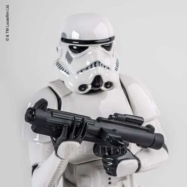 lladró stormtrooper porcelain sculpture limited edition