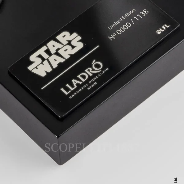 lladró stormtrooper porcelain sculpture limited edition