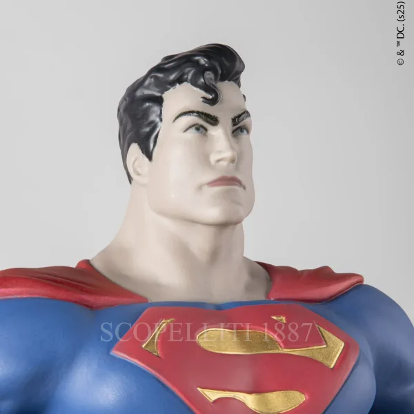 lladró superman porcelain sculpture limited edition