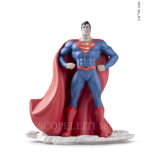 lladró superman porcelain sculpture limited edition