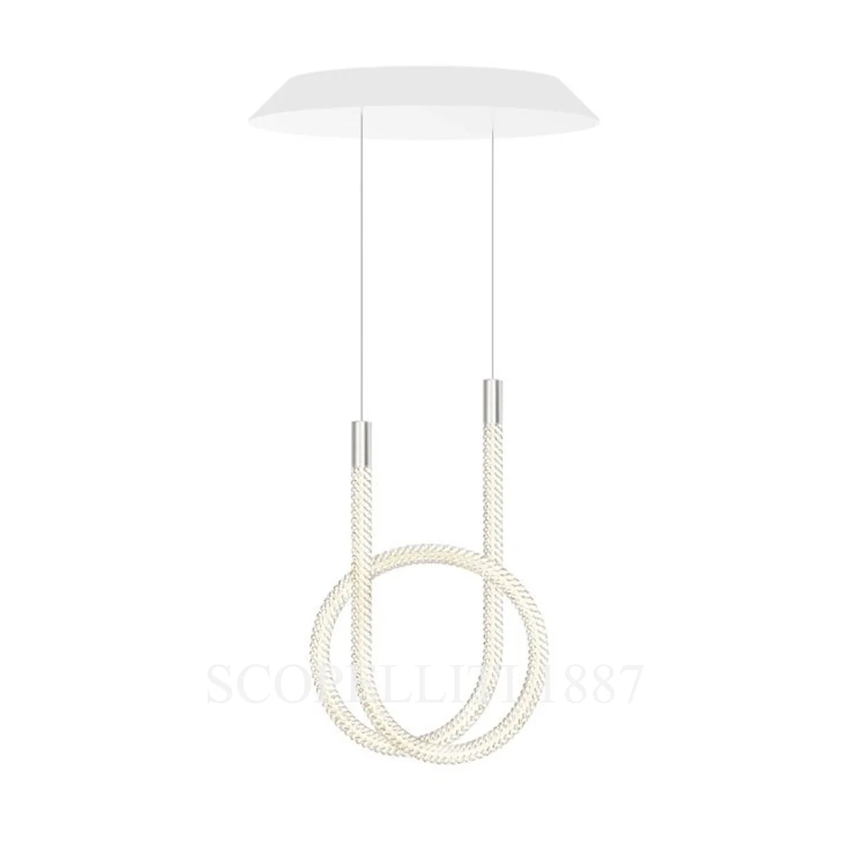 saint louis torsade pendant 1 light