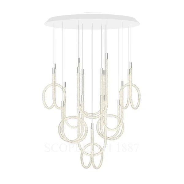saint louis torsade 10 light chandelier