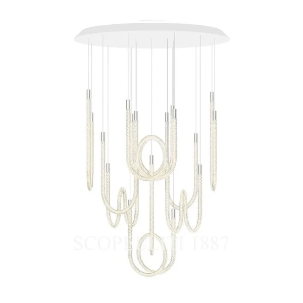 saint louis torsade pendant 10 light