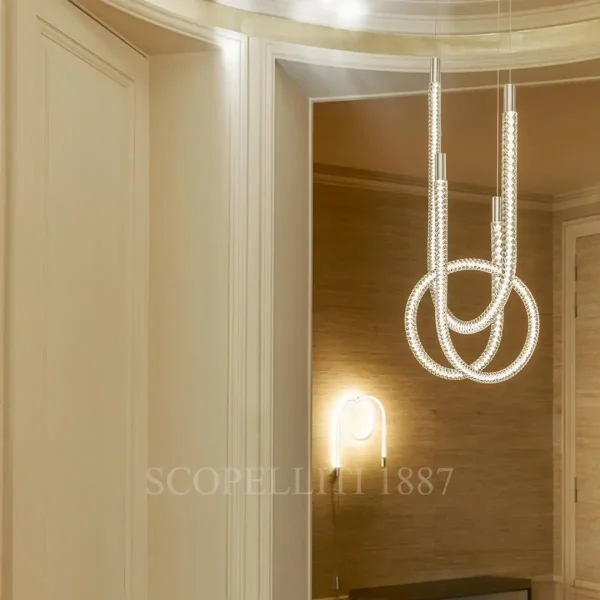 saint louis torsade pendant 2 light