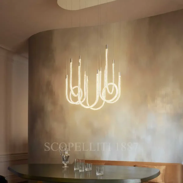 saint louis torsade pendant 6 light