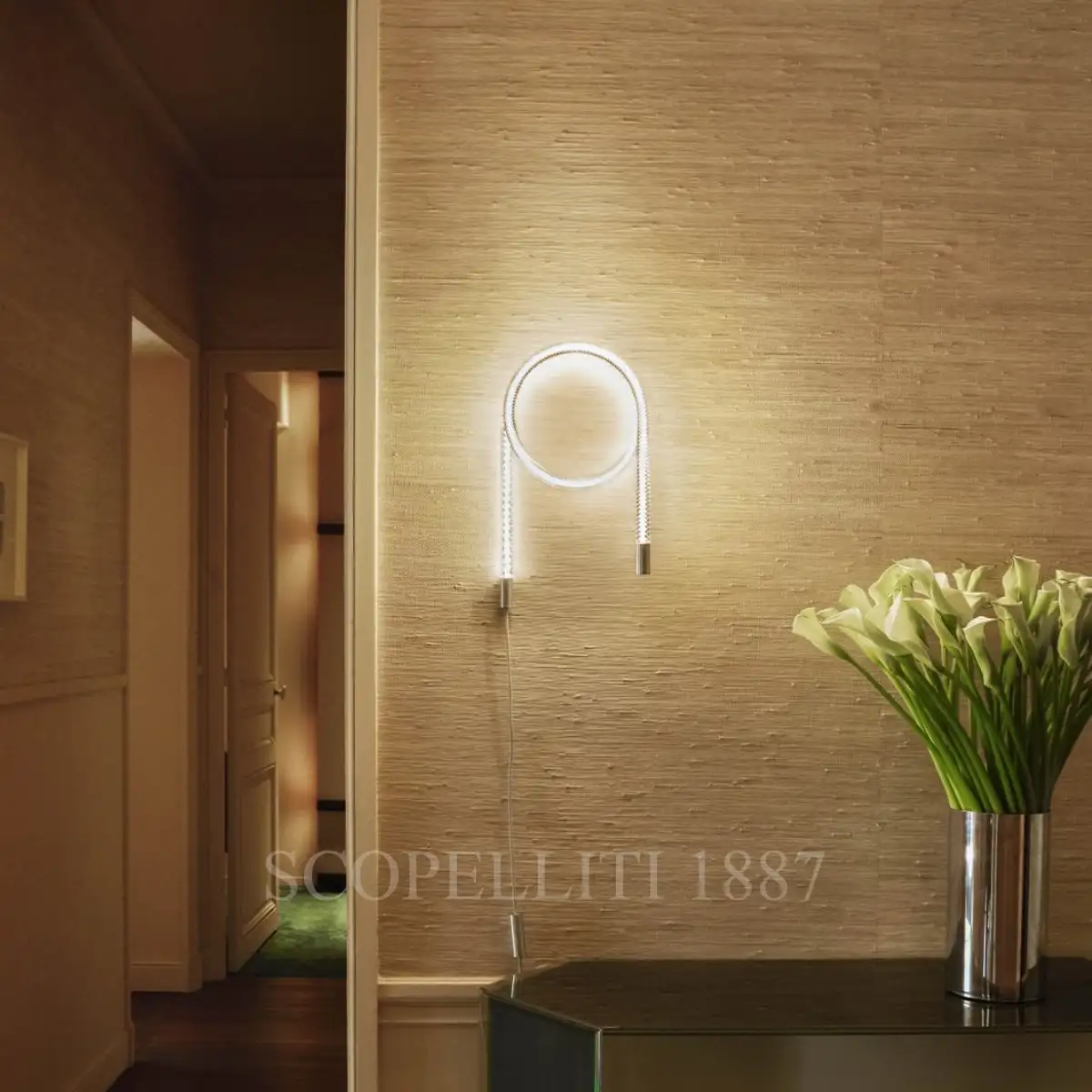 saint louis torsade left sconce