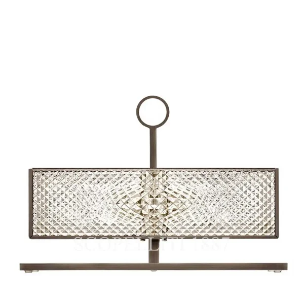 saint louis vibration table lamp bronze plated