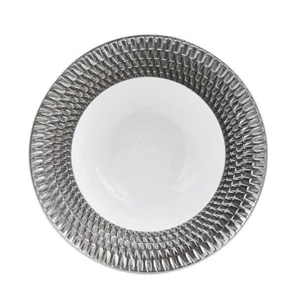 bernardaud twist platinum rim sup