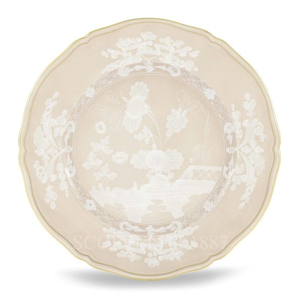 ginori-1735-oriente-italiano-meringa-charger-plate ginori 1735 oriente italiano meringa charger plate