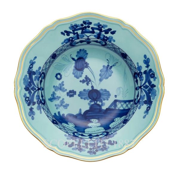 Ginori 1735 Soup Plate Oriente Italiano Iris